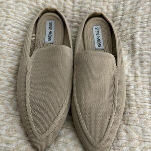 Steve Madden cream mules